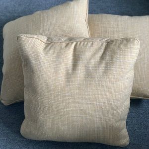 3 Large Accent Pillows